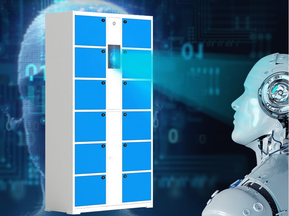 人臉識別智能儲物柜 人臉識別儲物柜定制